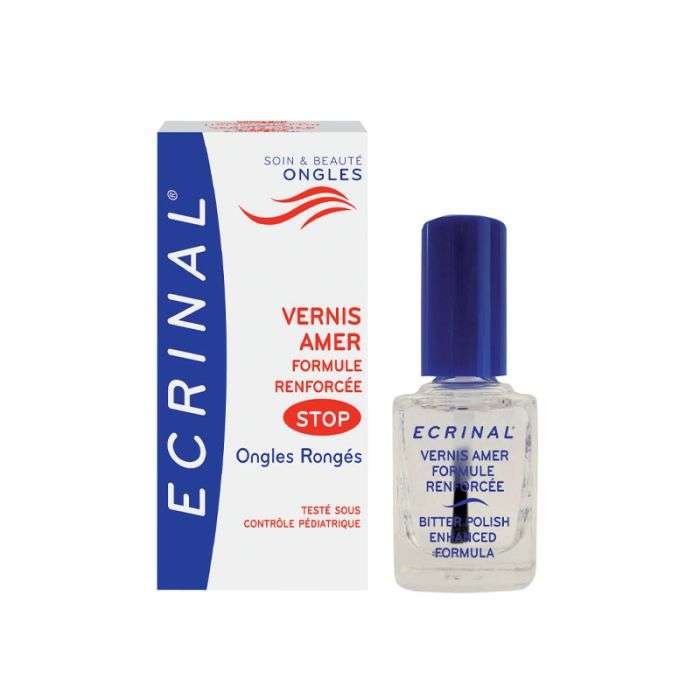 Ecrinal Vernis A Ongles Amer Stop Aux Ongles Ronges 10ml