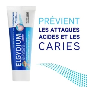Elgydium Junior Gel Dentifrice 7-12 Ans Arome Bubble 50ml