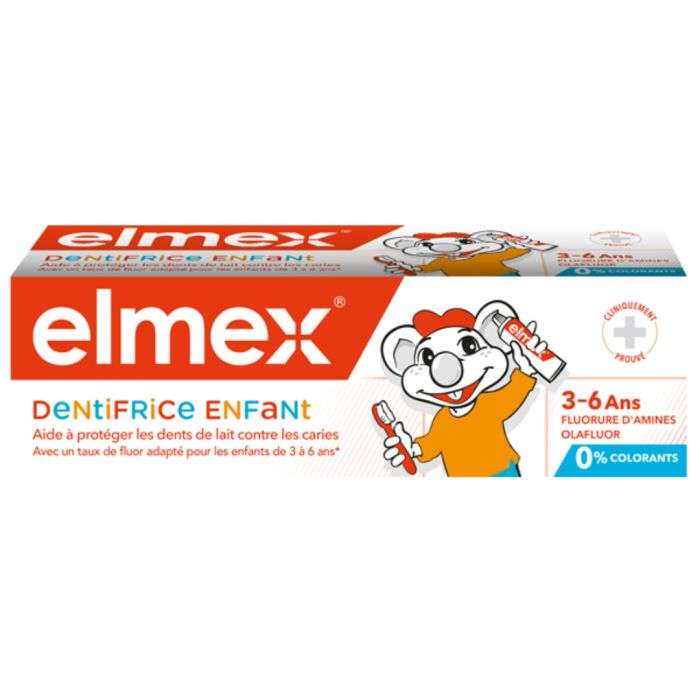 ELMEX DENTIFRICE ENFANT 3-6 ANS