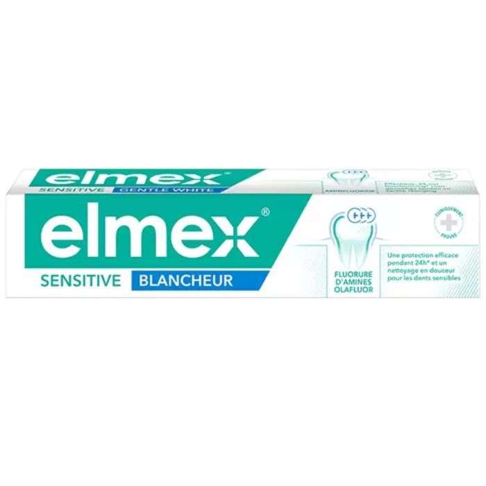 Elmex Dentifrice Sensitive White 75ml