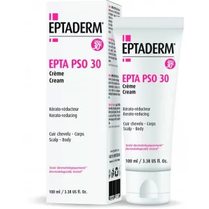 Eptaderm Epta Pso 30 Creme Cuir Chevelu Corps 100ml