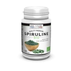 Eric Favre Spiruline Vegan Bio Boite De 100 Comprimes