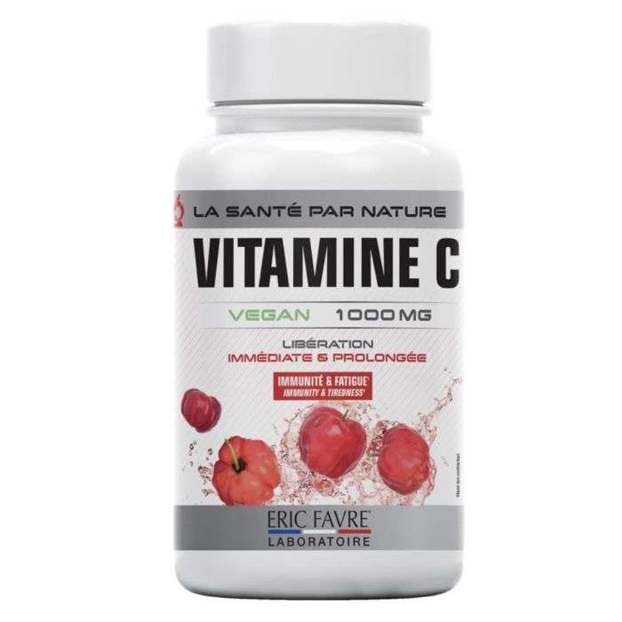 Eric Favre Vitamine C 1000mg Vegan Boite De 100 Comprimes