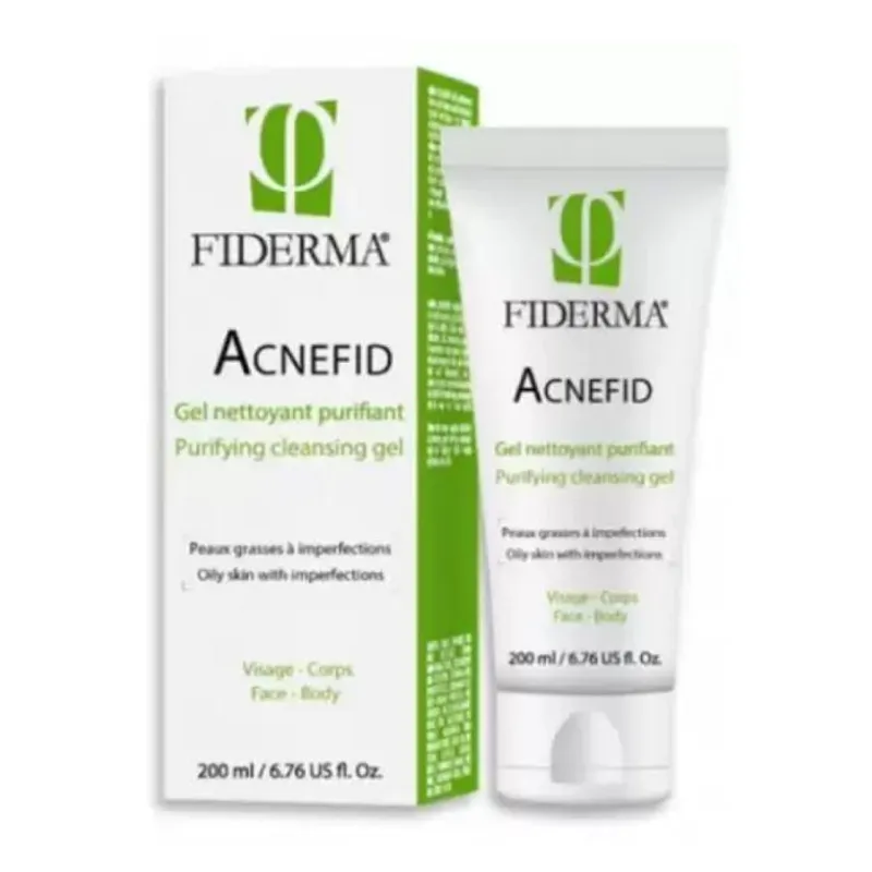 Fiderma Acnefid Gel Nettoyant Purifiant 200ml