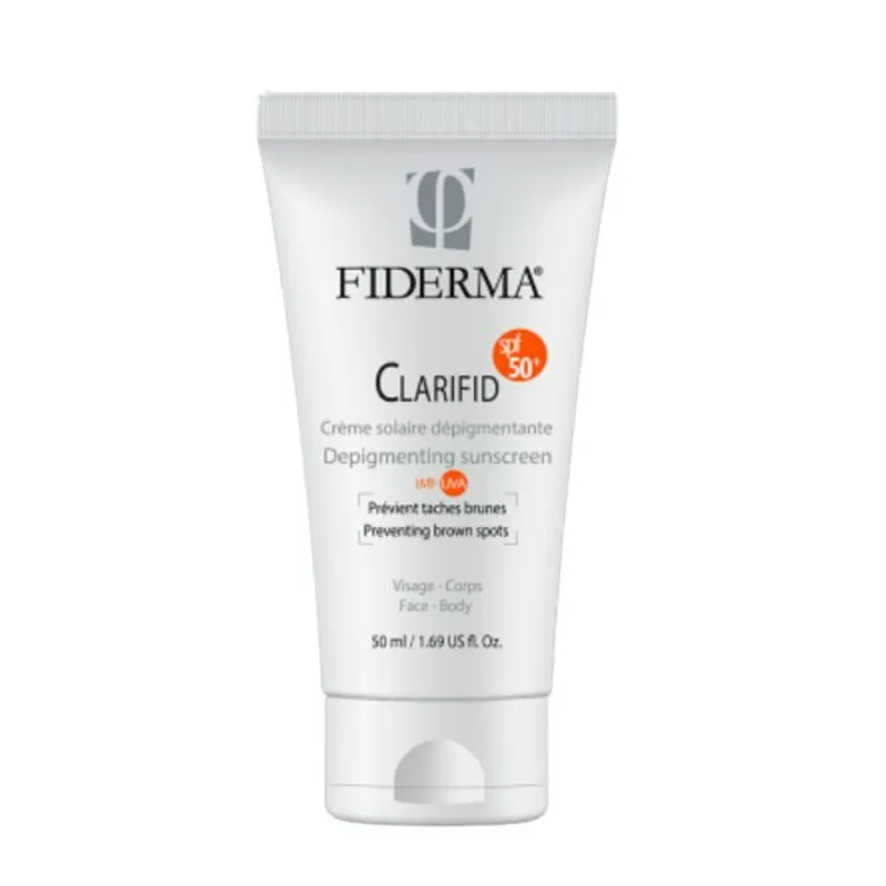 Fiderma Clarifid Spf50+ Creme Solaire Depigmentante 50ml