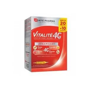 Forte Pharma Energie Vitalite 4g Gout Miel-orange Boite De 10
