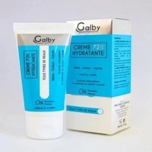 Galby Creme Hydradante 72h Bebe Enfant Adulte 50ml