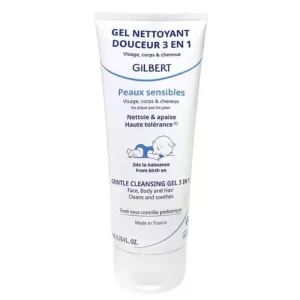 Gilbert Gel Nettoyant Douceur 3en1 Visage Corps Et Cheveux Des La Naissance 200ml