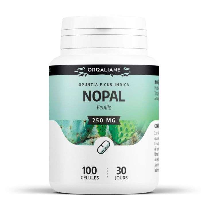 Gph Nopal 250mg Boite De 100 Gelules