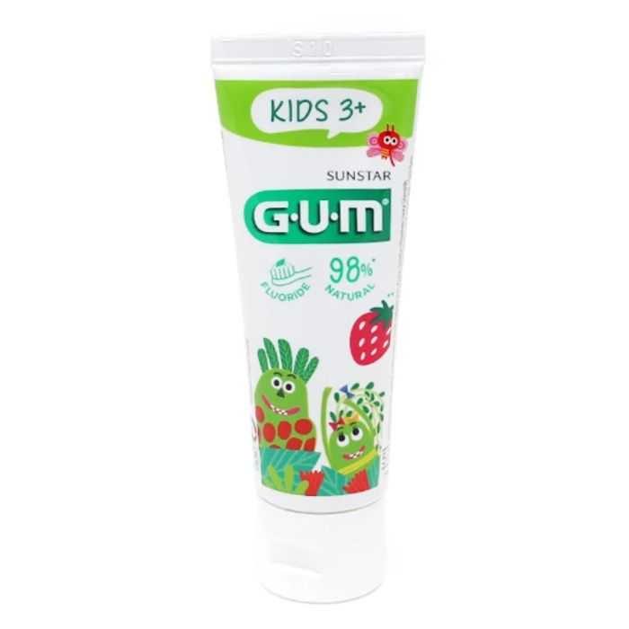 Gum Dentifrice Kids 2-6ans Fraise 50ml Reference 3000