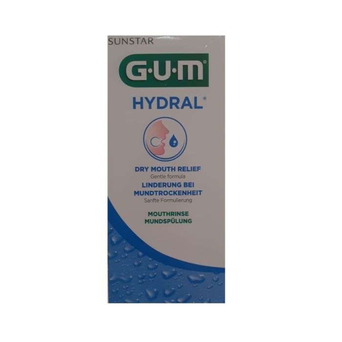 Gum Hydral Bain De Bouche Soulagement De La Bouche Seche 300ml