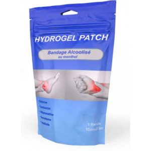Hydrogel Bandage Alcoolise Au Menthol 10cm*2.6cm