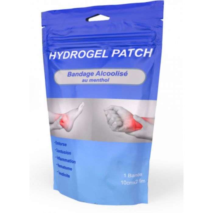 Hydrogel Bandage Alcoolise Au Menthol 10cm*2.6cm