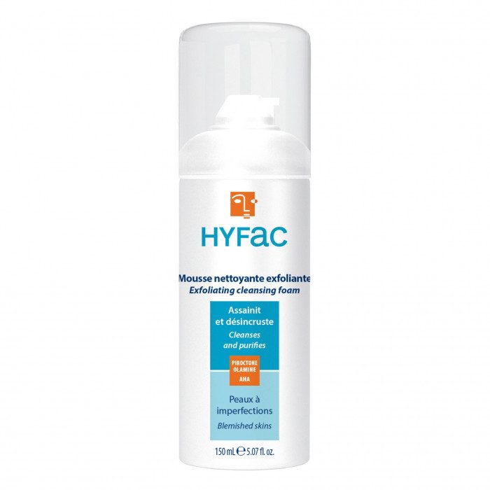Hyfac Mousse Nettoyante Exfoliante 150ml