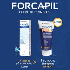 Forcapil Pack Lotion 150ml + Shampooing Fortifiant 200ml Offert