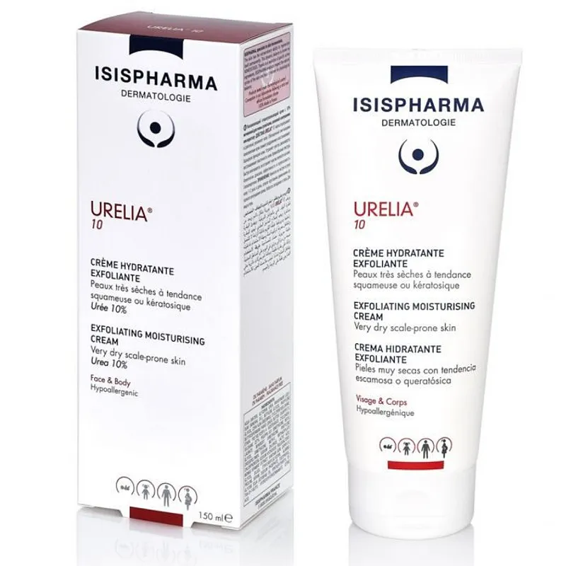 ISISPHARMA URELIA 10 CREME HYDRATANTE EXFOLIANTE 150 ML