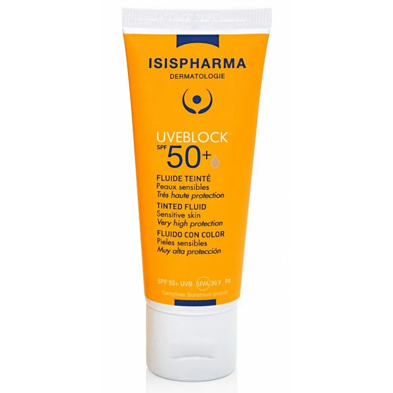 Isispharma Uveblock Spf50+ Light Tinted Fluid 40ml Reference Coivisi015