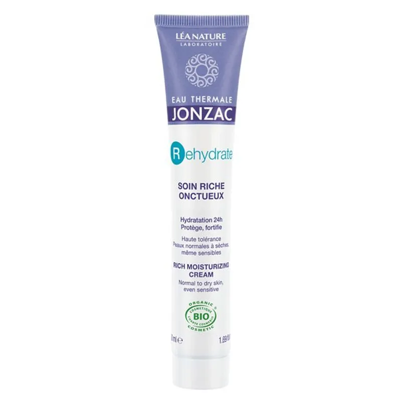 Jonzac Eau Thermale Rehydrate Soin Riche Onctueux 50ml