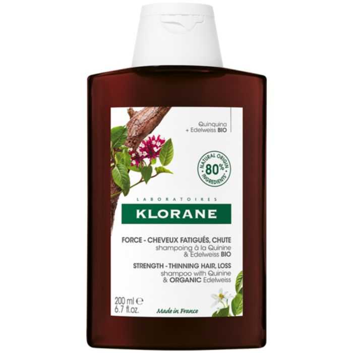 Klorane Quinine Shampooing A La Quinine Et Aux Vitamines B Anti-chute 200ml