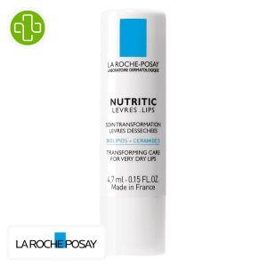 La Roche Posay Nutritic Stick A Levres Soin Transformation Levres Dessechees 4.7ml