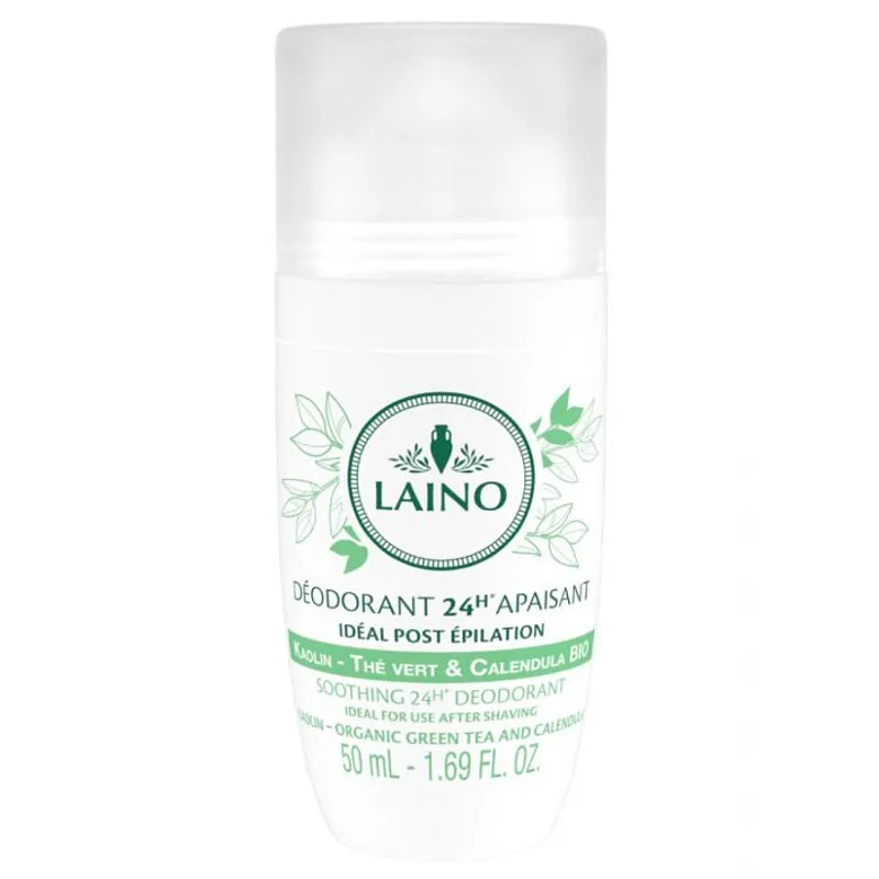 Laino Deodorant Kaolin Extrait De The Vert Bio 50ml