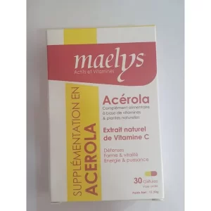 Maelys Acerola Blister Boite De 30 Gelules