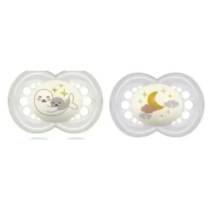 Mam Sucette Night +6mois Unisexe Boite De 2 Reference Sh20029