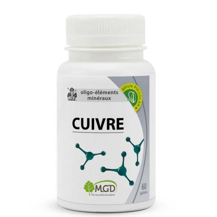 Mgd Cuivre 250mg Boite De 60 Gelules