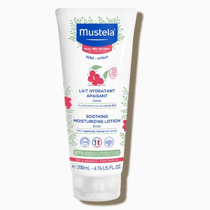 Mustela Lait Hydratant Apaisant Peau Tres Sensible 200ml