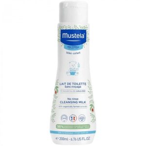 Mustela Lait De Toilette Sans Rincage A L'avocat Peau Normale 200ml