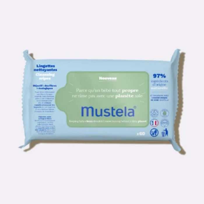 Mustela Lingettes Change Nettoyantes Boite De 60