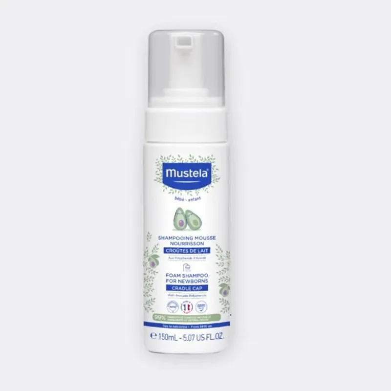 Mustela Shampooing Mousse Nourrisson 150ml