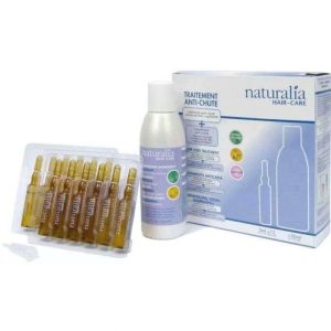 Naturalia Pack Anti-chute Boite De 12 Ampoules 5ml + Shampooing 150ml