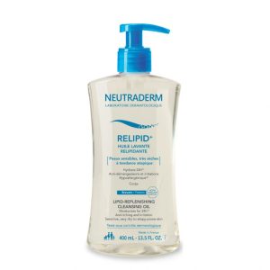 Neutraderm Relipid+ Huile Lavante Relipidante Peaux Sensibles Tres Seches A Tendance Atopique 400ml