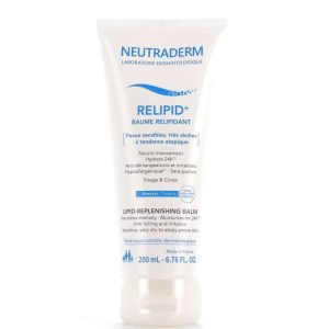 Neutraderm Relipid+ Baume Relipidant Peaux Sensibles Tres Seches A Tendance Atopique 200ml
