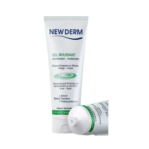 New Derm Gel Moussant Nettoyant Purifiant 250ml