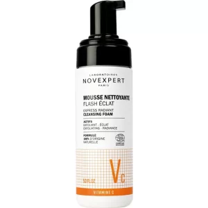 Novexpert Flash Eclat Mousse Nettoyante 150ml