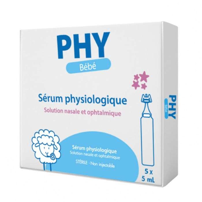 Gilbert Phy Serum Physiologique 5ml Boite De 5