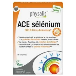 Physalis Ace Selenium Boite De 45 Comprimes
