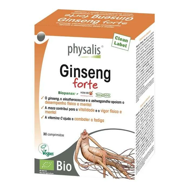 Physalis Ginseng Forte Boite De 30 Comprimes