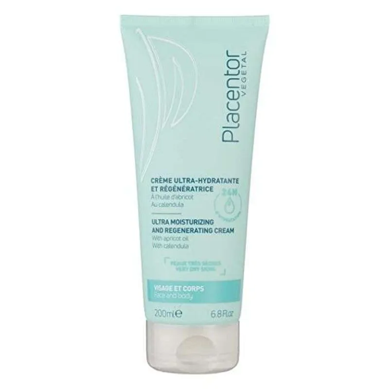 Placentor Creme Ultra Hydratante Et Regeneratrice Peaux Tres Seches 200ml