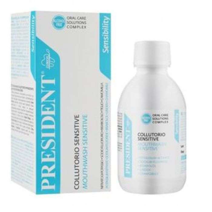 President Bain De Bouche Sensitive 200ml
