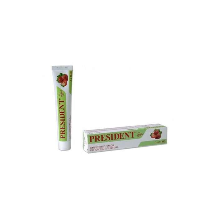 President Dentifrice Kids Fraise 3 A 6 Ans 50ml