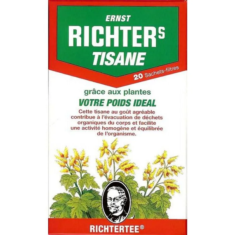 Richters Poids Ideal A Base Des Plantes Boite De 20 Sachets