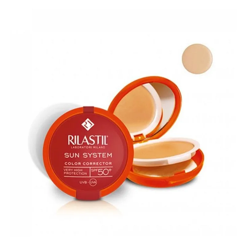 Rilastil Sun System Compact Correcteur De Teint Spf50+ Beige 10g