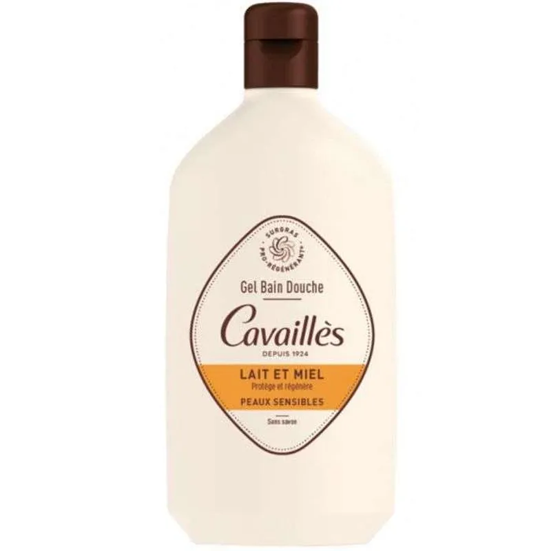 Roge Cavailles Gel Bain Et Douche Surgras Actif Lait Et Miel 400ml