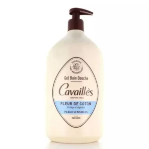 Roge Cavailles Gel Surgras Bain Et Douche Fleur De Coton 1l
