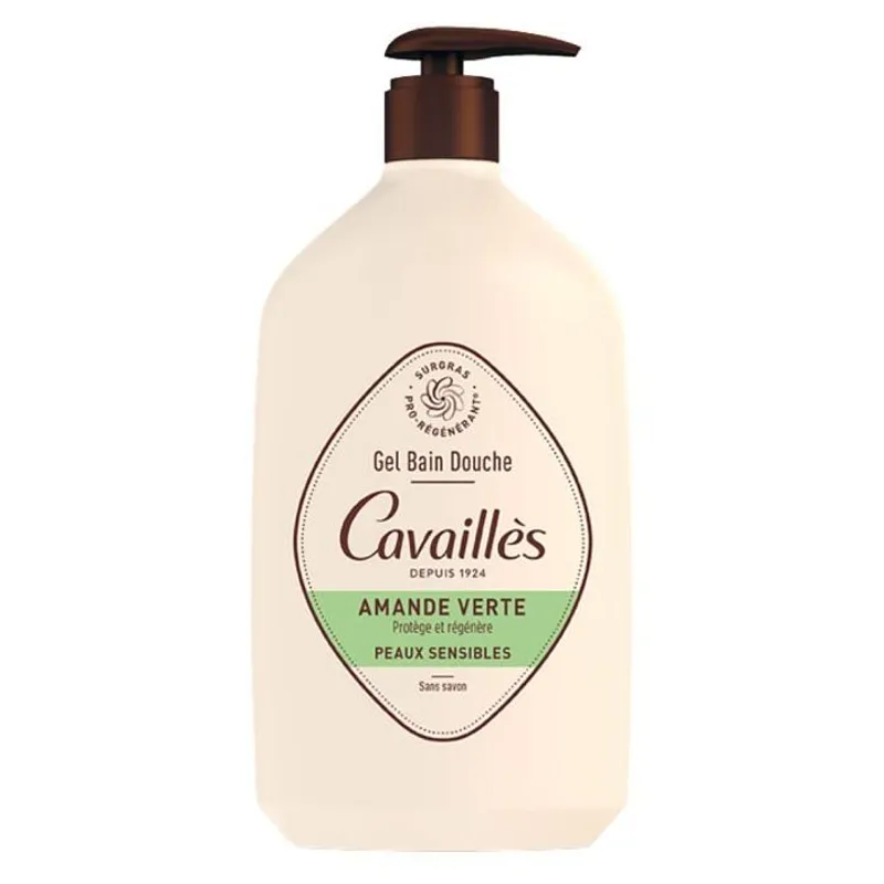 Roge Cavailles Gel Surgras Bain Et Douche Amande Verte 1l