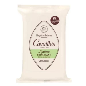 Roge Cavailles Intime Lingettes Special Secheresse Boite De 15