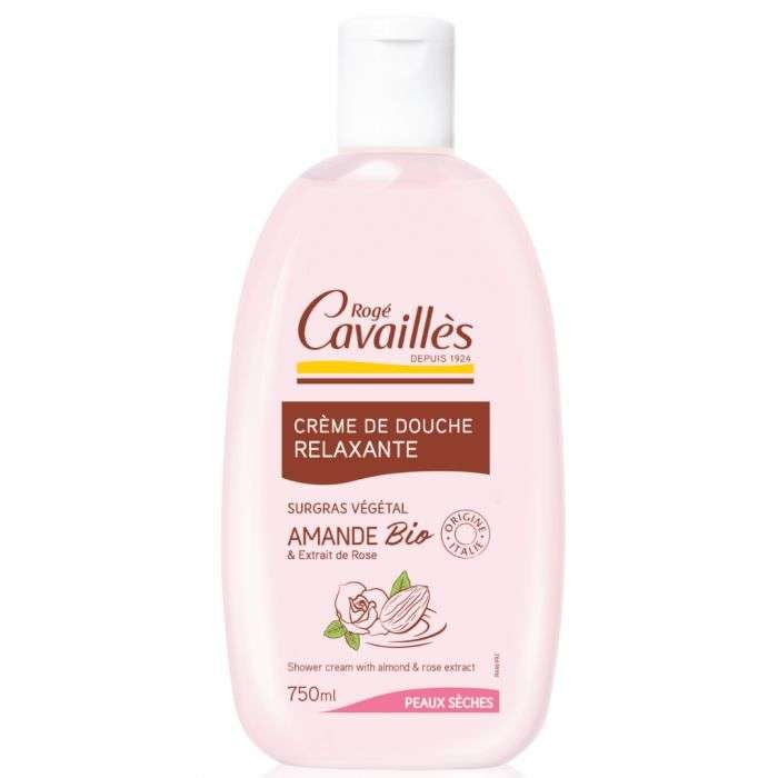 Roge Cavailles Creme De Douche Beurre D'amande Et Rose 750ml